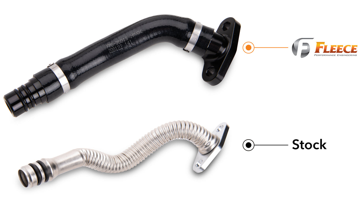 Fleece Performance Fleece Performance Turbo Drain line kit for Cummins VGT FPE-CTDT-VGT-KIT | FPE-CTDT-VGT-KIT