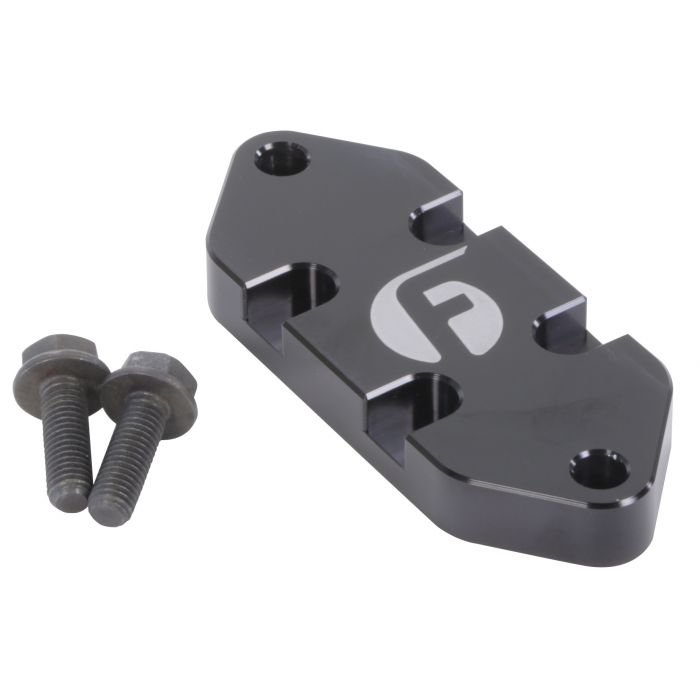 Fleece Performance Fleece Performance 6.6L Duramax Billet Coolant Block Off Plate FPE-DMAX-CBOP | FPE-DMAX-CBOP