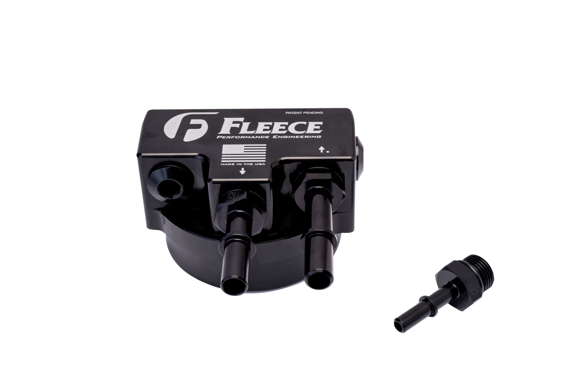 Fleece Performance Fleece Performance Fuel Filter Bypass for 2011-2024 6.7L Ford Powerstroke FPE-FMC-FFB-1124 | FPE-FMC-FFB-1124
