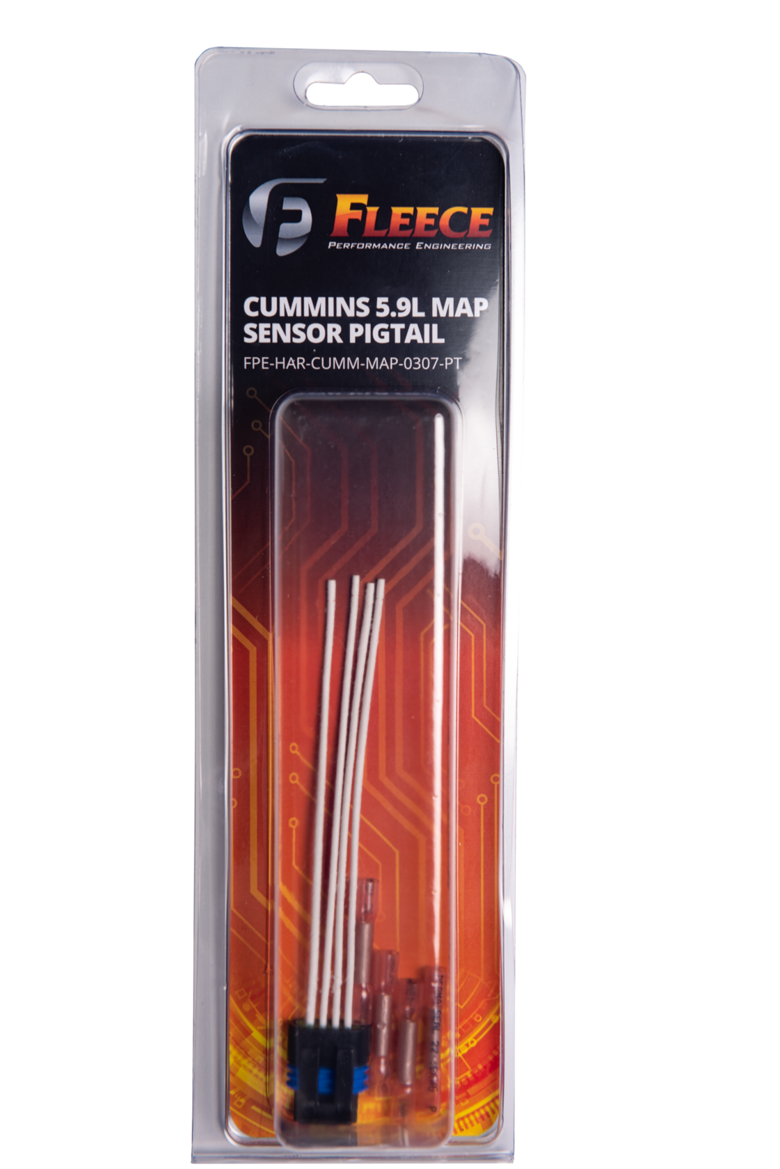 Fleece Performance Fleece Performance Cummins 5.9L MAP Sensor Pigtail FPE-HAR-CUMM-MAP-0307-PT | FPE-HAR-CUMM-MAP-0307-PT