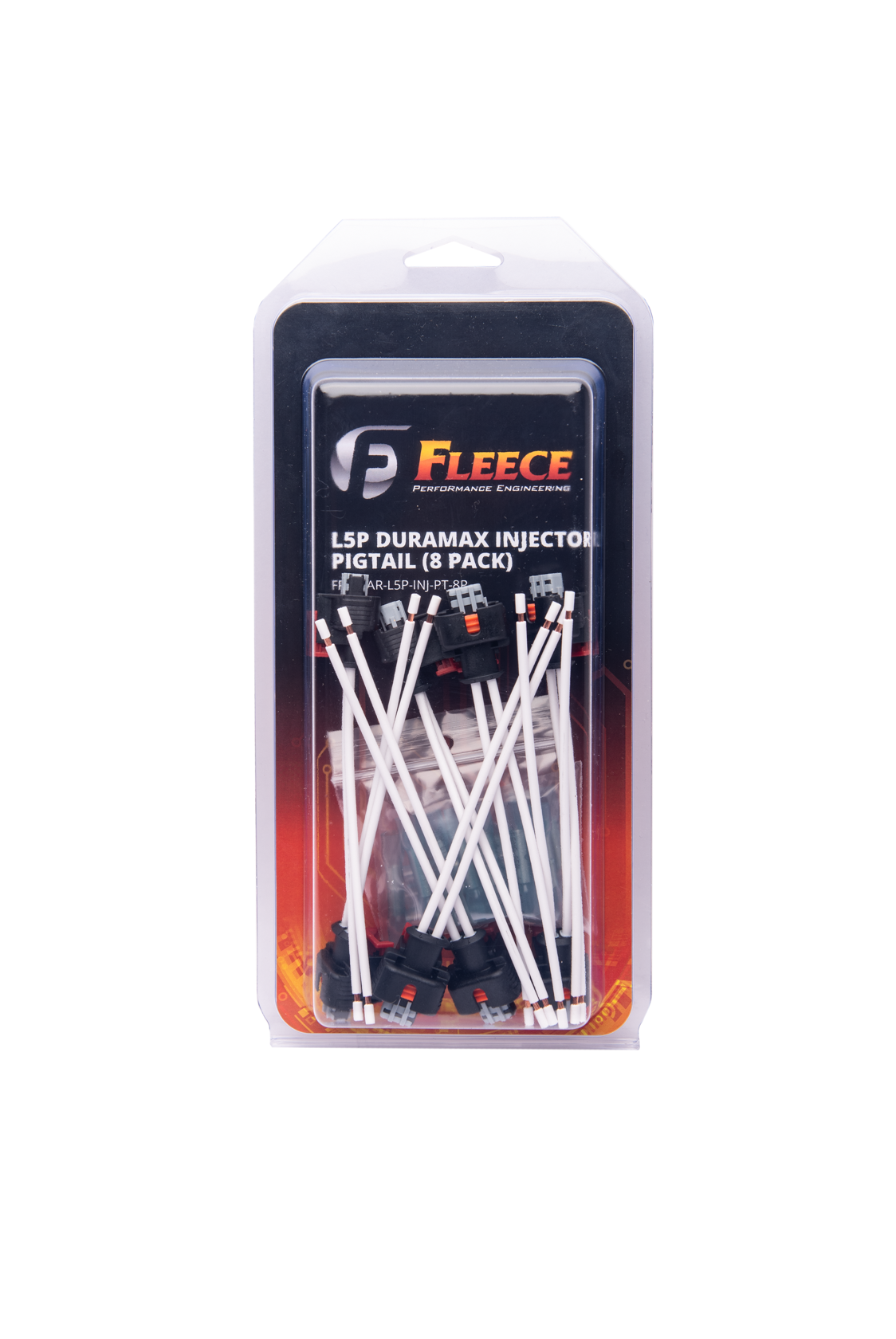 Fleece Performance Fleece Performance Replacement Fuel Injector Connector With Pigtail for L5P Duramax - 8 pack FPE-HAR-L5P-INJ-PT-8P | FPE-HAR-L5P-INJ-PT-8P