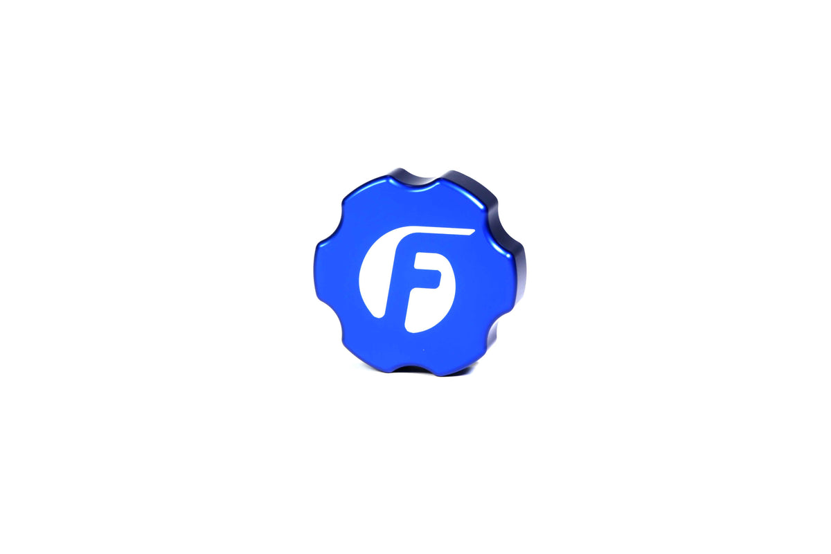 Fleece Performance Fleece Performance 2003-2018 Cummins Billet Oil Cap Cover Blue FPE-OC-CR-F-BLU | FPE-OC-CR-F-BLU