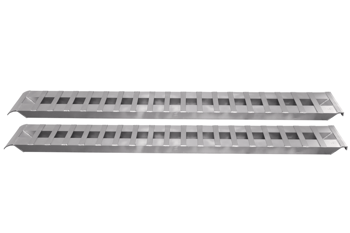 Gen-Y Hitch 1 pair Heavy Duty 8 foot Aluminum Loading Ramps 15in x 96in 10K Towing Capacity | GH-16096