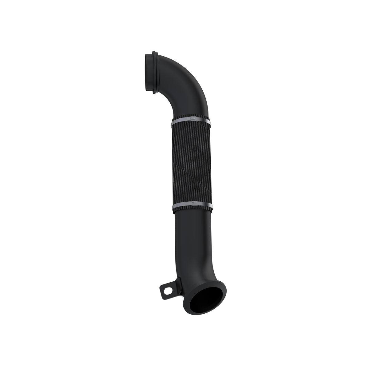 MBRP MBRP 2004 2010 Chevrolet GMC 6.6L Duramax; Fits Mid to Late 2004 Models Black-Coated Aluminized Steel 3 Down Pipe GM8424 | GM8424
