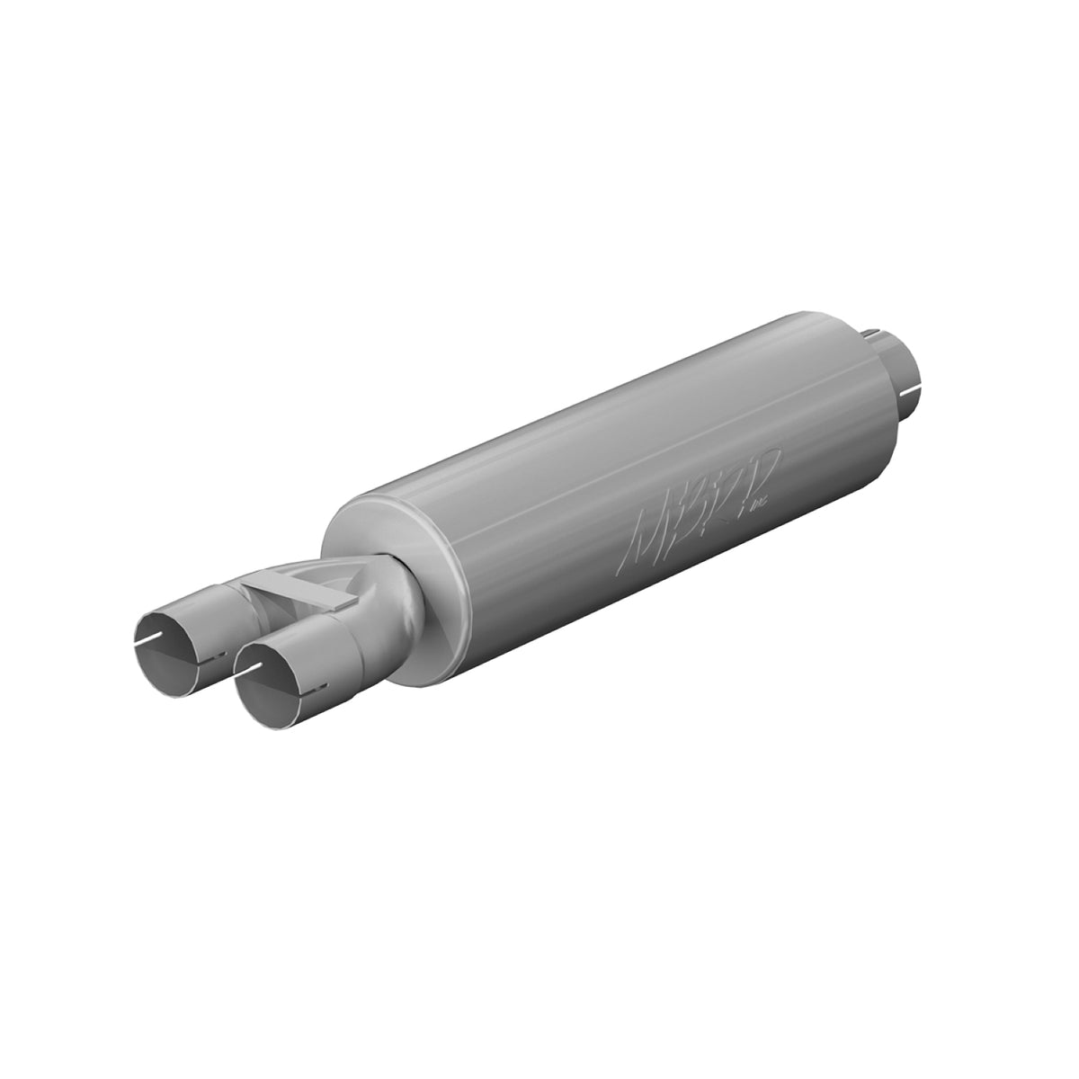 MBRP MBRP 3 ID inlet dual 2.5 ID outlet 30.5 Muffler Mild Tone T409 GP190810 | GP190810