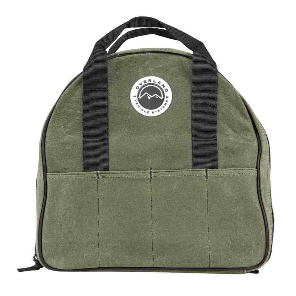 Overland Vehicle Systems OVS Jumper Cable Bag #16 Waxed Canvas 21129941 | 21129941