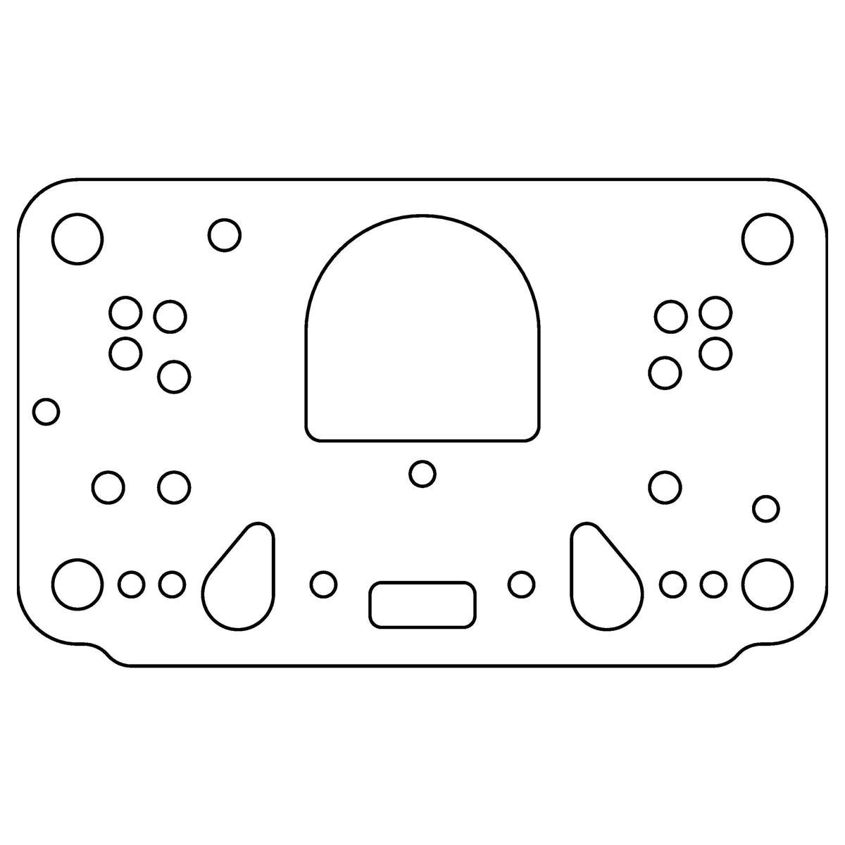 Cometic Gasket Cometic Holley .062 MP Metering Block Gasket 3 Circuit C15243 | C15243