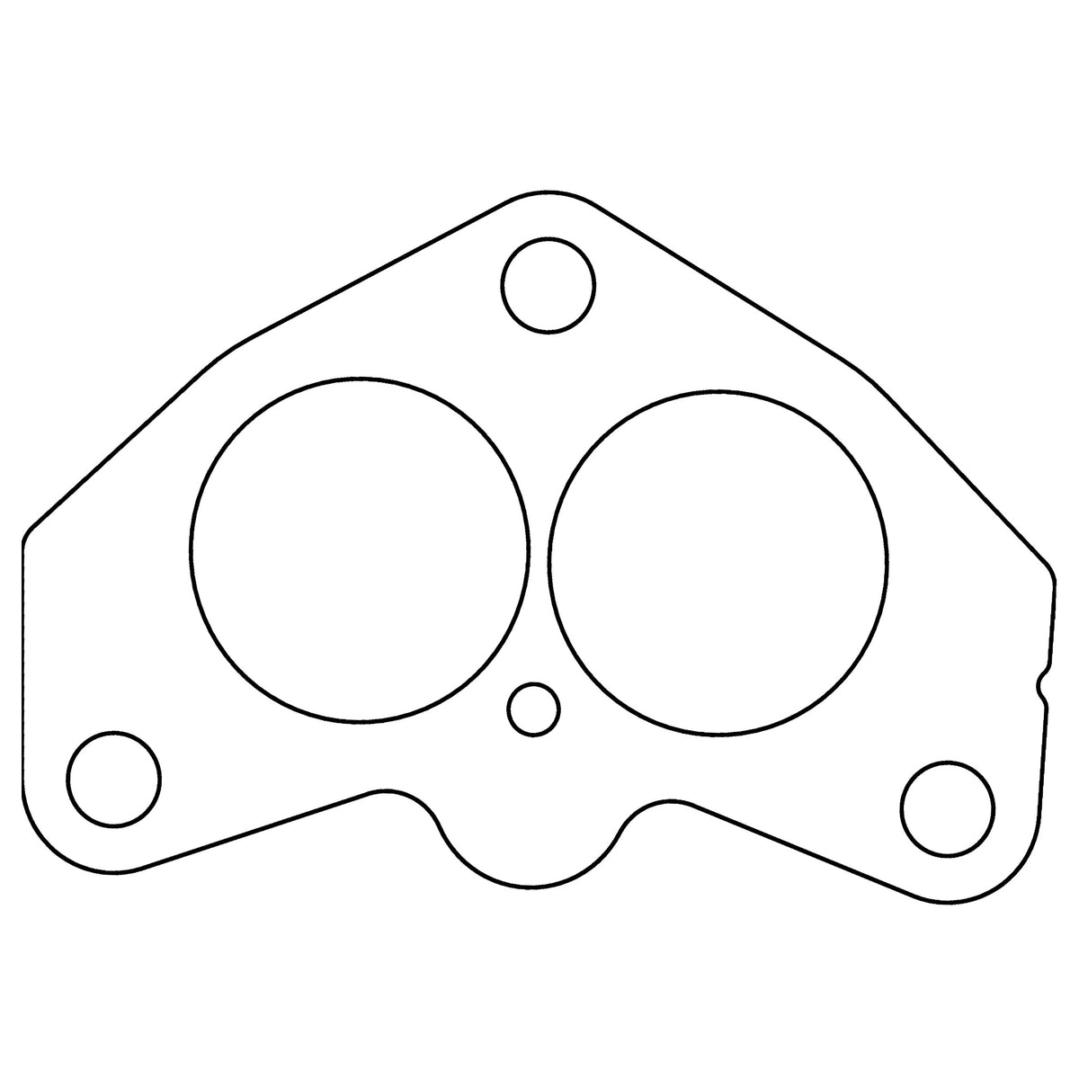 Cometic Gasket Cometic FORD 59A 8BA 8CM Flathead V8 .060 KF CARB BASE GASKET 2BBL 1945-53 C15109 | C15109