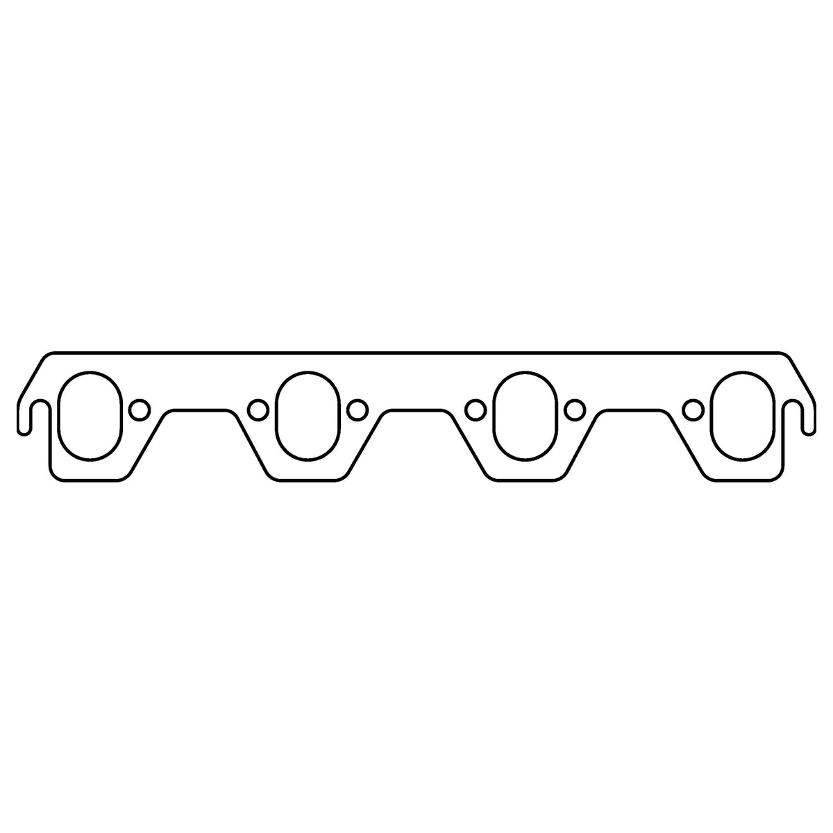 Cometic Gasket Cometic Ford 302 351 Small Block V8 .094 HTG Exhaust Manifold Gasket Set 1.750 x 1.250 Oval Port C15306HTG | C15306HTG