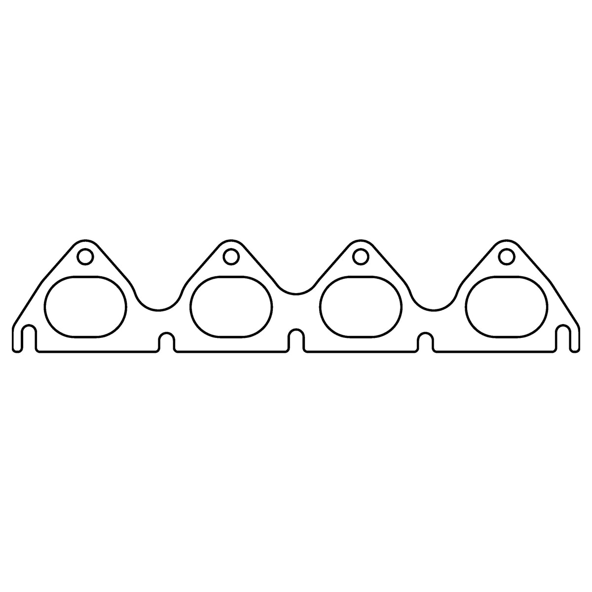 Cometic Gasket Cometic Honda B16A2 B16A3 B18A1 B18B1 B18C1 B18C5 B20B4 B20Z2 .060 HTS Exhaust Manifold Gasket C14176HTS | C14176HTS