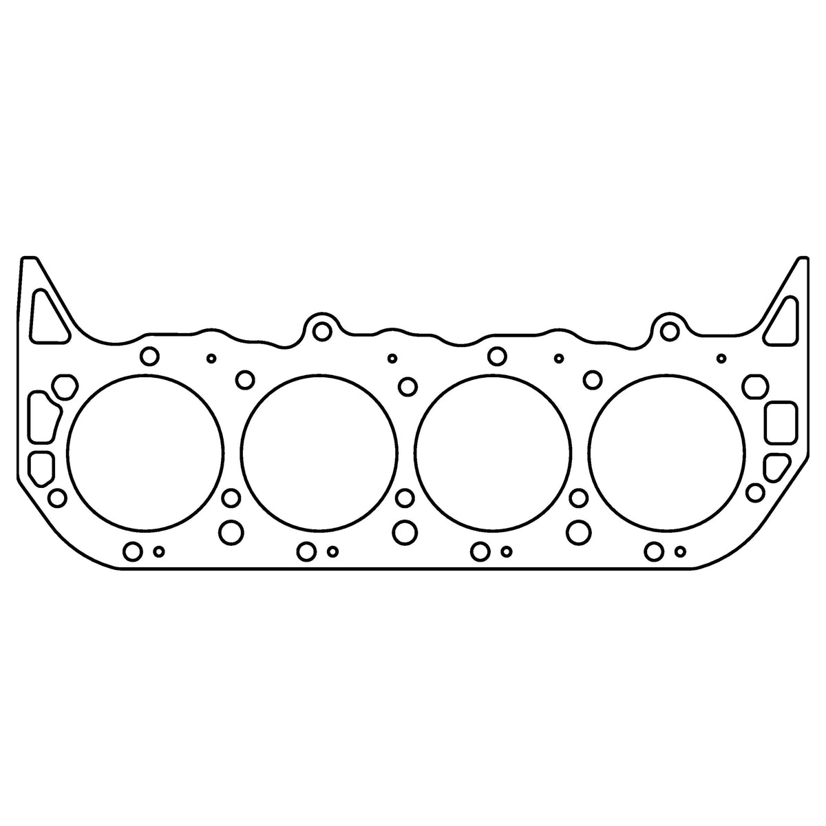 Cometic Gasket Cometic Chevrolet Mark-IV Big Block V8 .043 Copper Cylinder Head Gasket 4.320 Bore C15413-043 | C15413-043