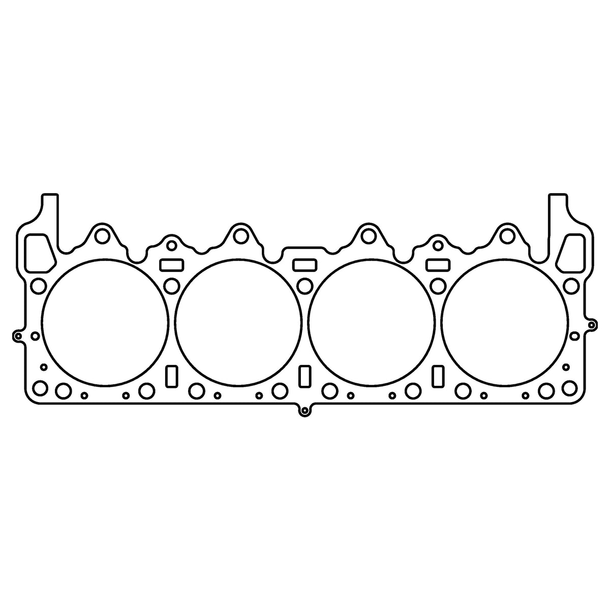 Cometic Gasket Cometic Chrysler Gen-2 Hemi .040 MLS Cylinder Head Gasket 4.500 Bore Siamese Bore With Keith Black Aluminum Block C15518-040 | C15518-040