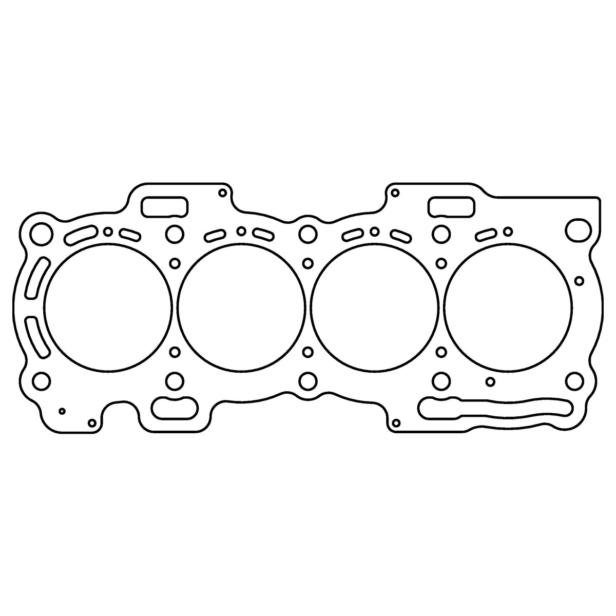 Cometic Gasket Cometic Ford 1.7L Zetec-S .010 Rubber Coated Stainless Cylinder Head Gasket 83mm Bore C4223-010 | C4223-010