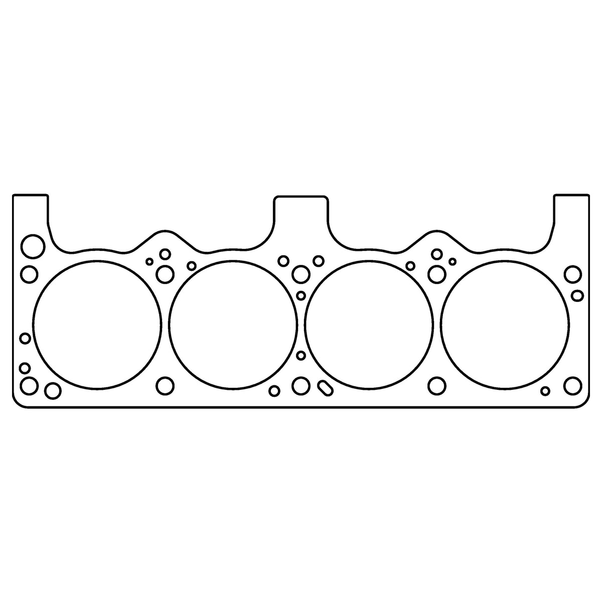 Cometic Gasket Cometic Chrysler LA V8 .043 Copper Cylinder Head Gasket 4.200 Bore C15416-043 | C15416-043