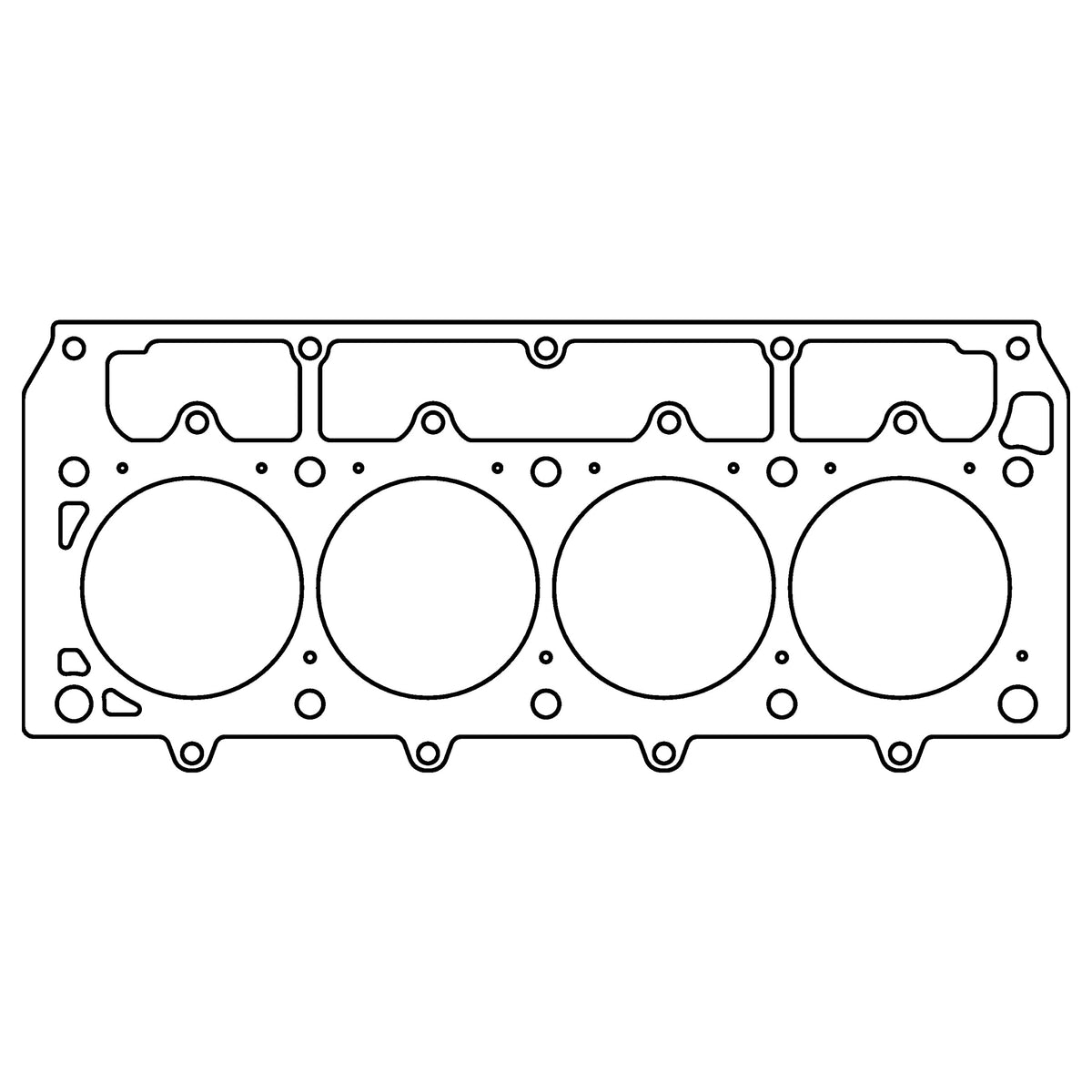 Cometic Gasket Cometic GM LSX Gen-4 Small Block V8 .043 Copper Cylinder Head Gasket 4.100 Bore RHS C15410-043 | C15410-043