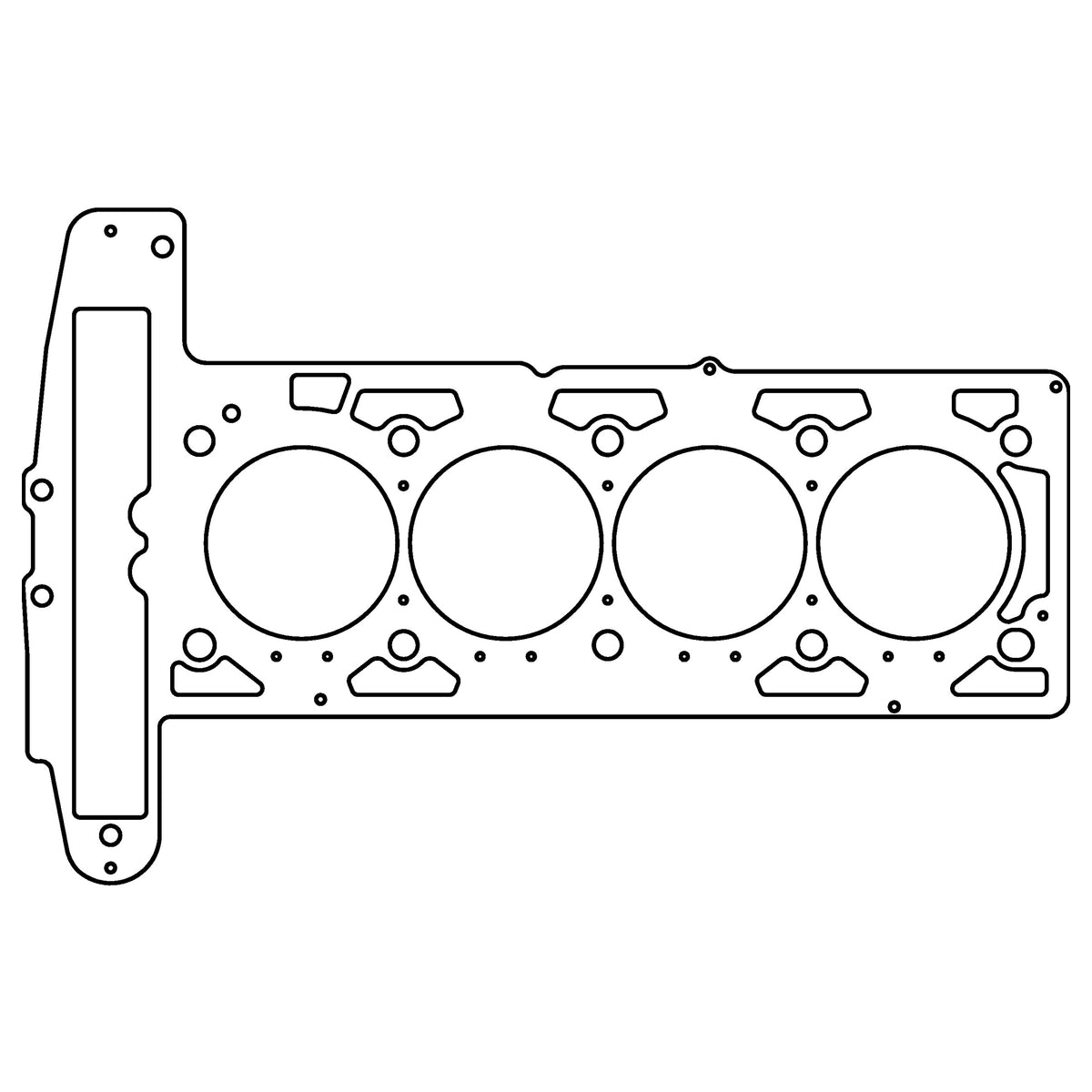 Cometic Gasket Cometic GM LAF LEA LUK Gen-2 ECOTEC .032 MLX Cylinder Head Gasket 90mm Bore C15275-032 | C15275-032