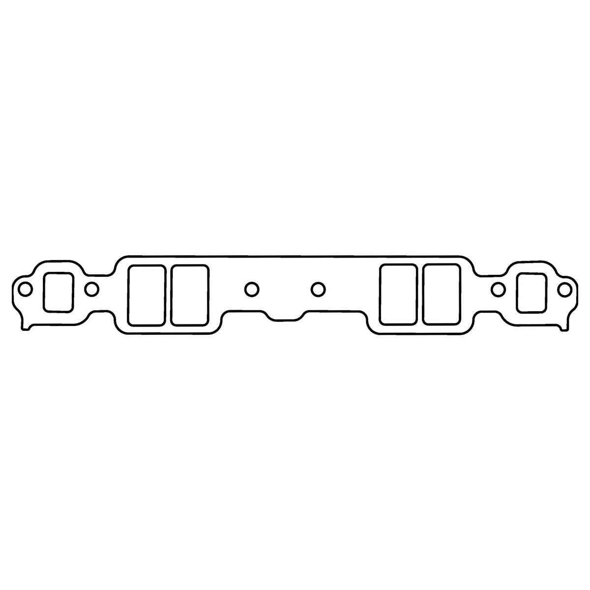 Cometic Gasket Cometic GM Gen-1 Small Block V8 .060 Fiber Intake Manifold Gasket Set 2.090 x 1.280 Rectangular Race Ports C15580-060 | C15580-060