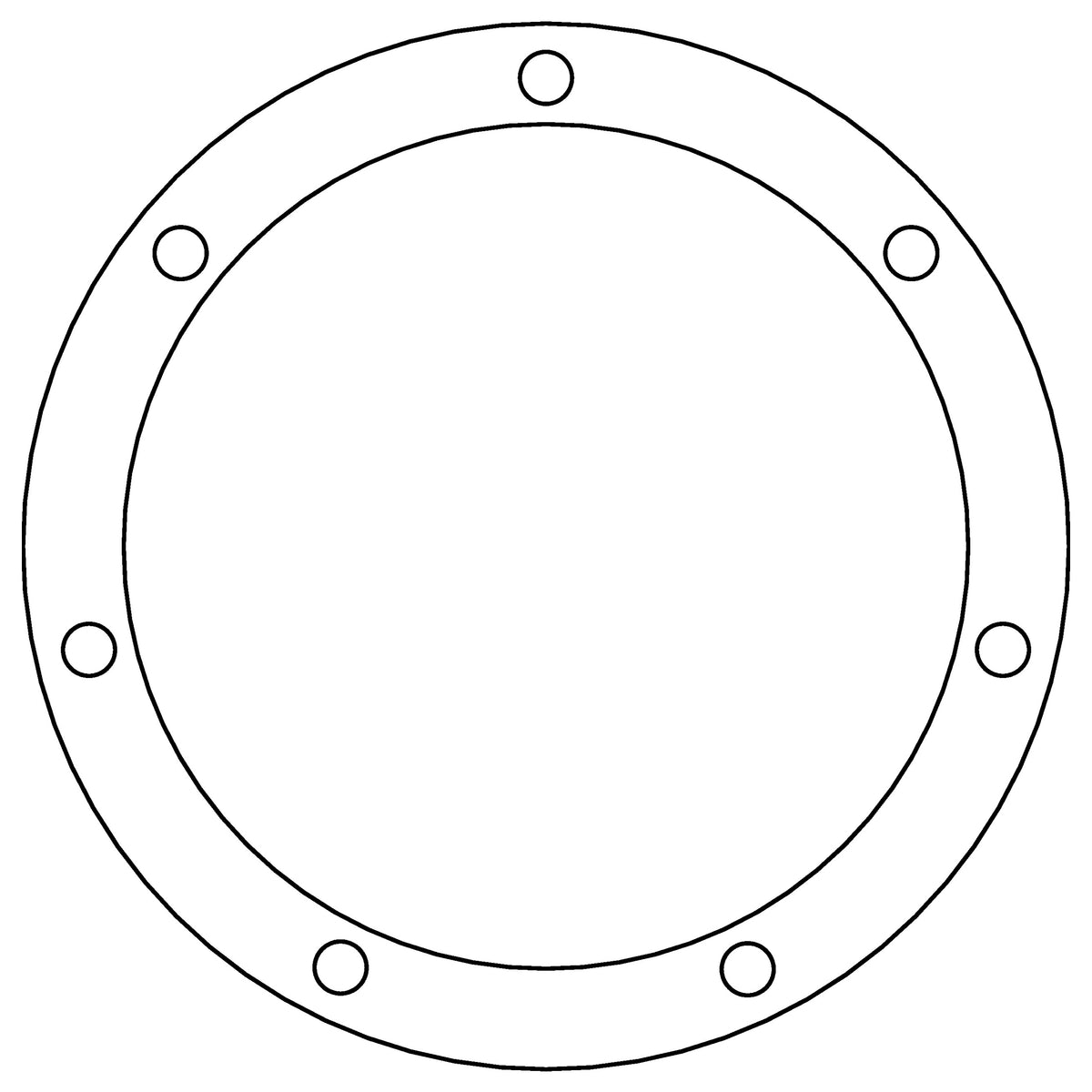 Cometic Gasket Cometic Ford 8BA 8CM Flathead V8 .031 Fiber Oil Pan Clean Out Gasket C15128 | C15128