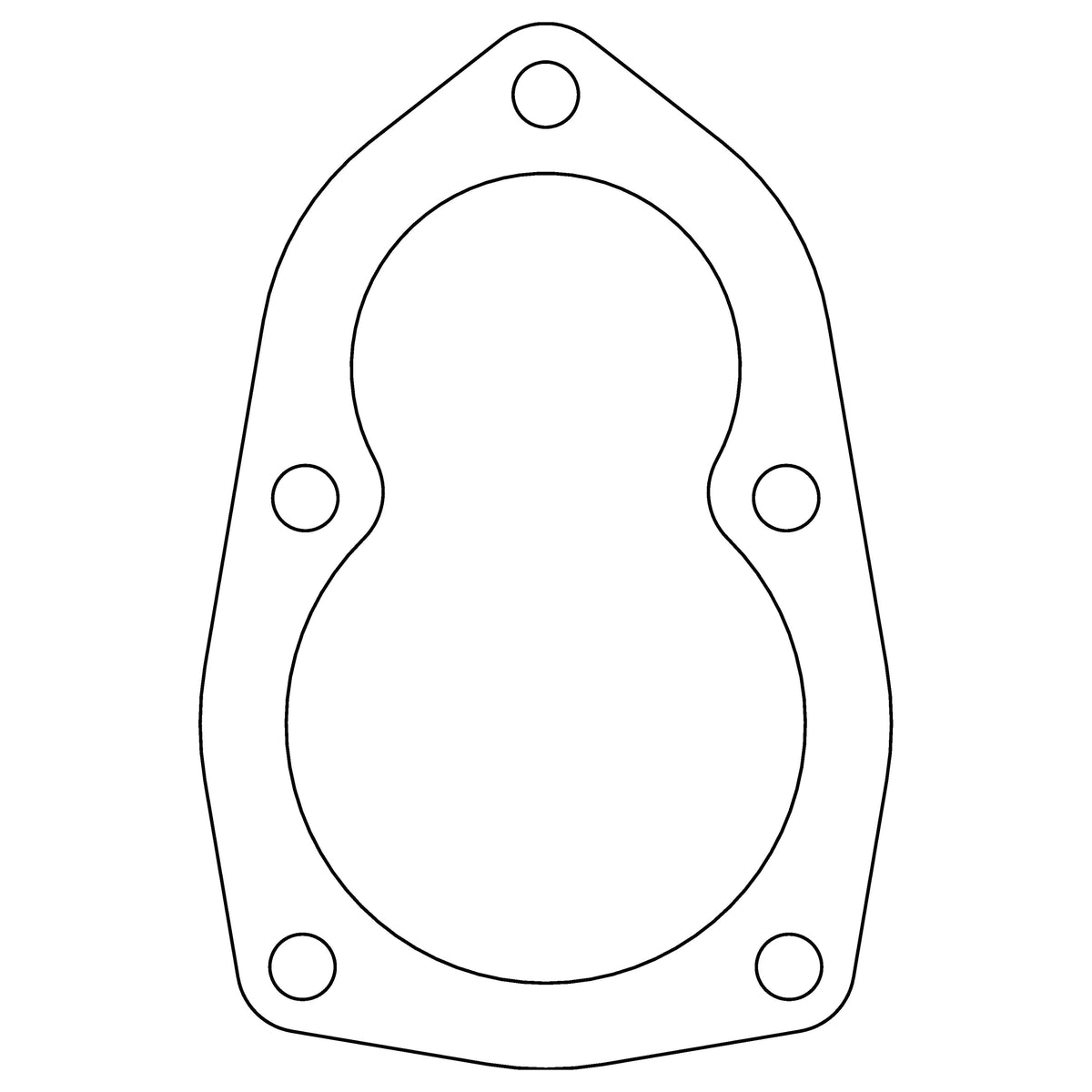 Cometic Gasket Cometic Ford 8BA 8CM Flathead V8 .031 Fiber Oil Pump Drive Cover Gasket 1948-1953 C15130 | C15130