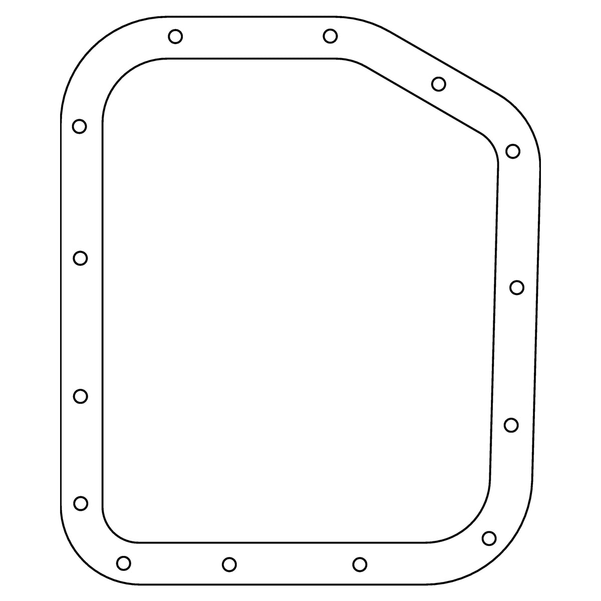 Cometic Gasket Cometic Chrysler A500 (40RH 42RH 40RE 42RE 44RE) A904 (30RH) A998 (31RH) A999 (32RH) TorqueFlite .060 AFM Transmission Oil Pan Gasket C15469 | C15469
