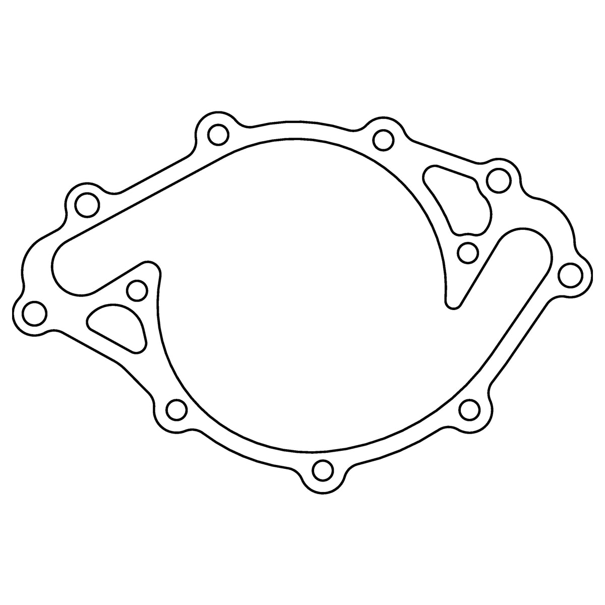 Cometic Gasket Cometic Ford 289 302 351 Windsor .031 Fiber Water Pump Gasket Block To Plate 1963-1969 C15094 | C15094