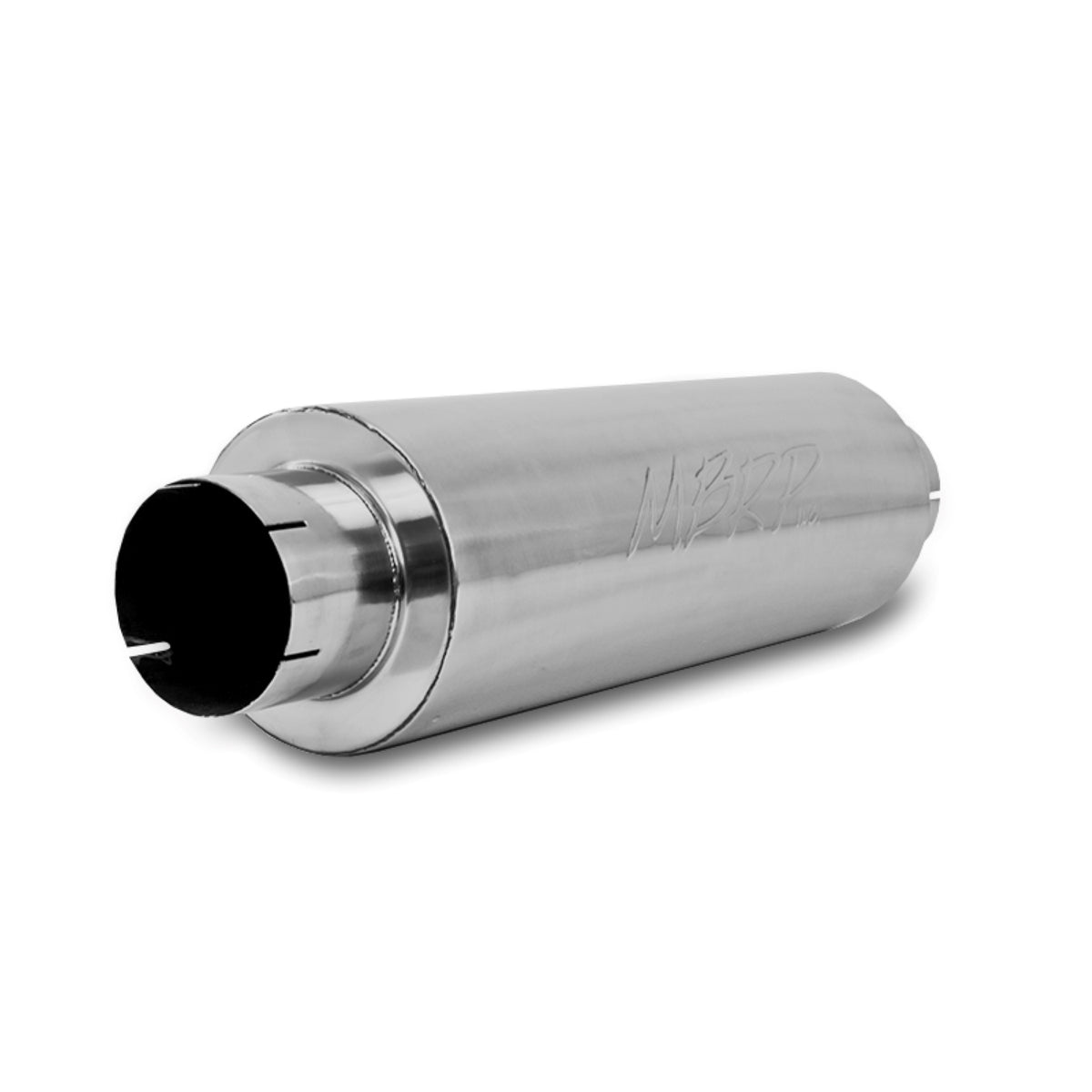 MBRP MBRP T409 Stainless Steel Muffler 5 In Out; 8 diameter. Body; 31 Overall Quiet Tone M2220S | M2220S