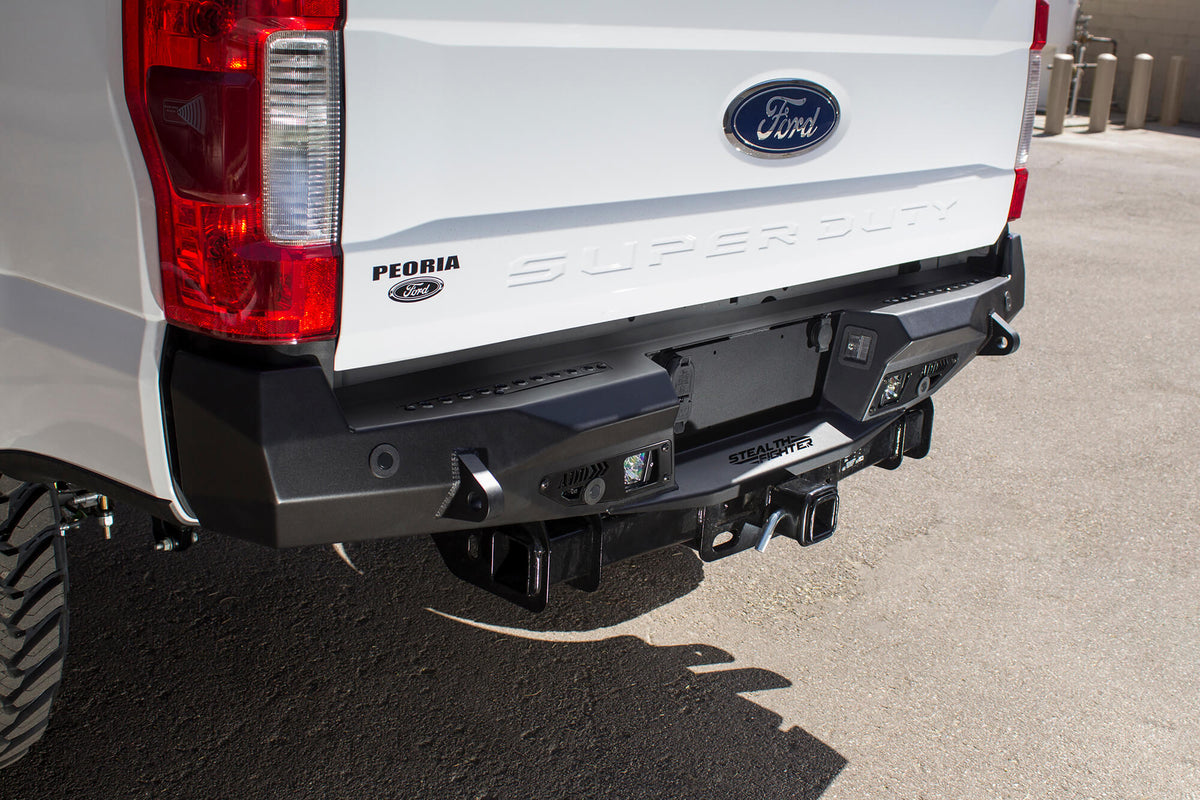 Addictive Desert Design Addictive Desert Designs 2017-2019 Ford Super Duty F-250 F-350 Stealth Fighter Rear Bumper R161231280103 | R161231280103