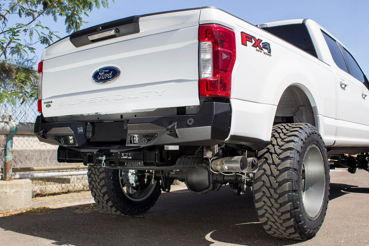 Addictive Desert Design Addictive Desert Designs 2017-2019 Ford Super Duty F-250 F-350 Stealth Fighter Rear Bumper R161231280103 | R161231280103