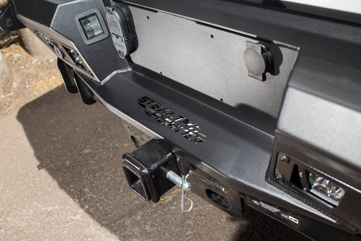 Addictive Desert Design Addictive Desert Designs 2017-2019 Ford Super Duty F-250 F-350 Stealth Fighter Rear Bumper R161231280103 | R161231280103