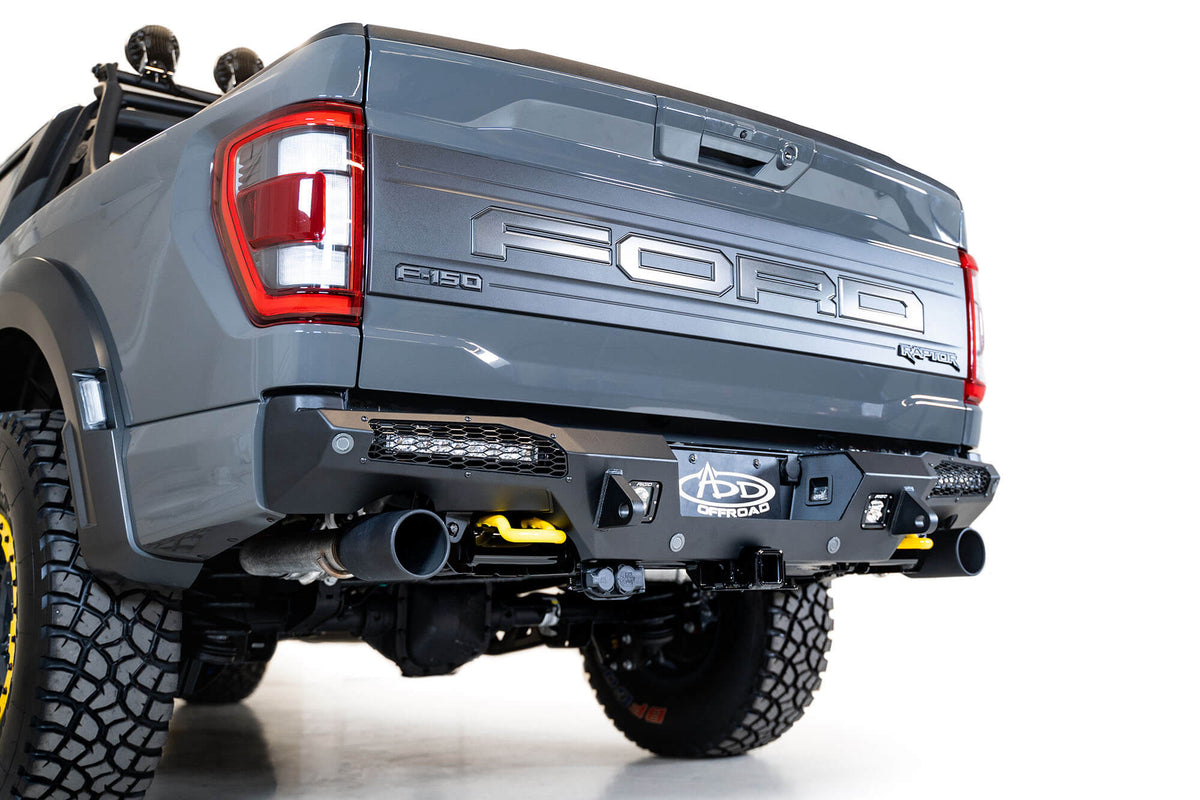 Addictive Desert Design Addictive Desert Designs 2021-2025 Ford Raptor HoneyBadger Rear Bumper R210151430103 | R210151430103