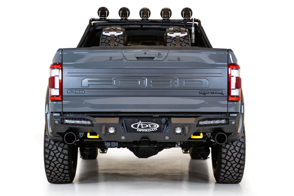 Addictive Desert Design Addictive Desert Designs 2021-2025 Ford Raptor HoneyBadger Rear Bumper R210151430103 | R210151430103