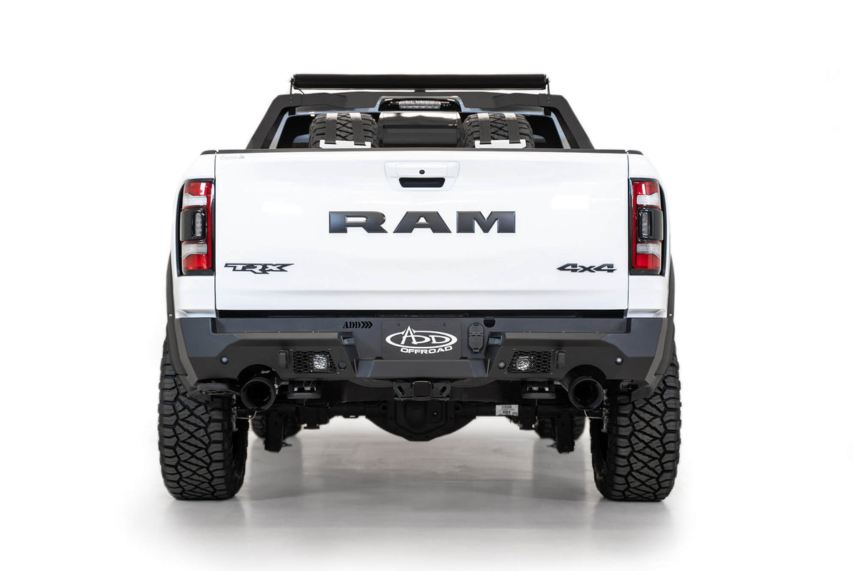 Addictive Desert Design Addictive Desert Designs 2021-2024 RAM 1500 TRX Stealth Fighter Rear Bumper R620081280103 | R620081280103
