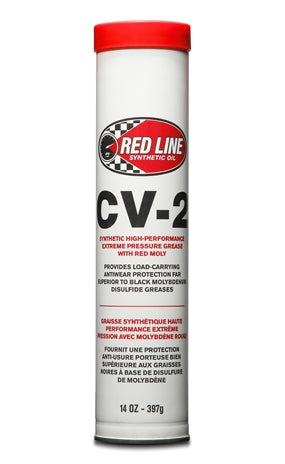 Red Line Oil Red Line Synthetic Oil RLO CV-2 GREASE W MOLY 10 14 OZ 80402 | 80402