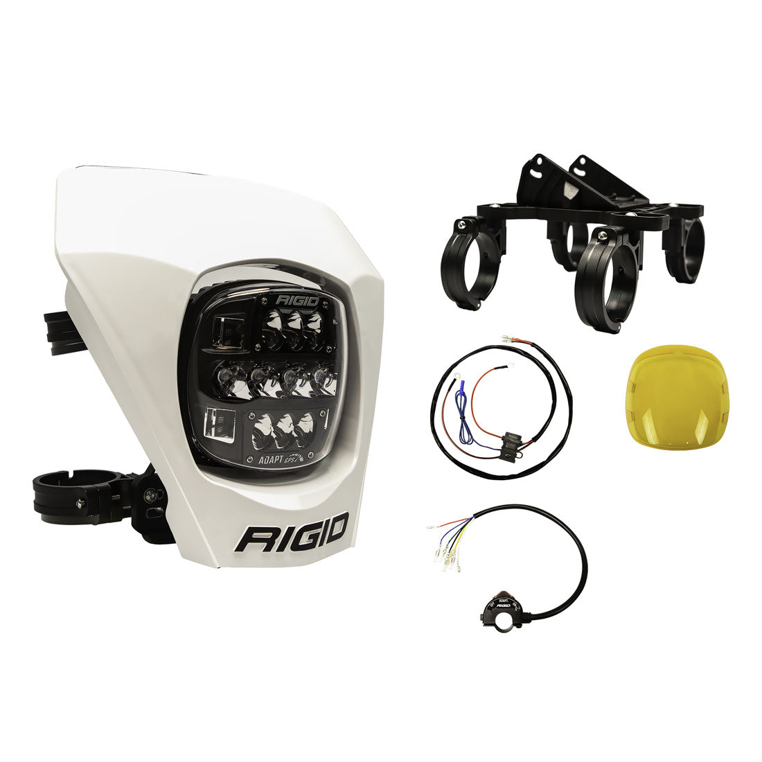 Rigid Industries Mounting Bracket Kit For Adapt XE Ready To Ride Kit, Single - 300422