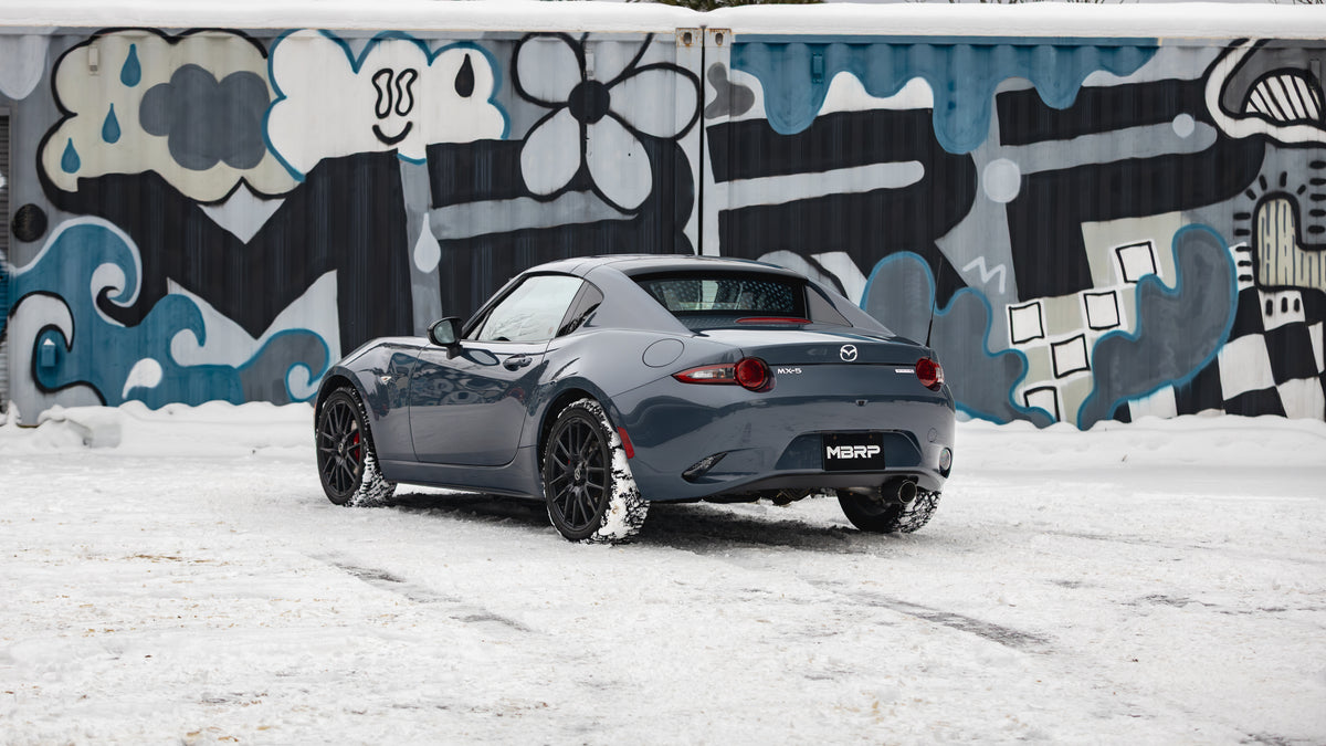 MBRP MBRP 2016 2026 Mazda MX-5 Miata 2.0L T304 Stainless Steel 2.5 Axle-Back with Carbon Fiber Tip S44523CF | S44523CF