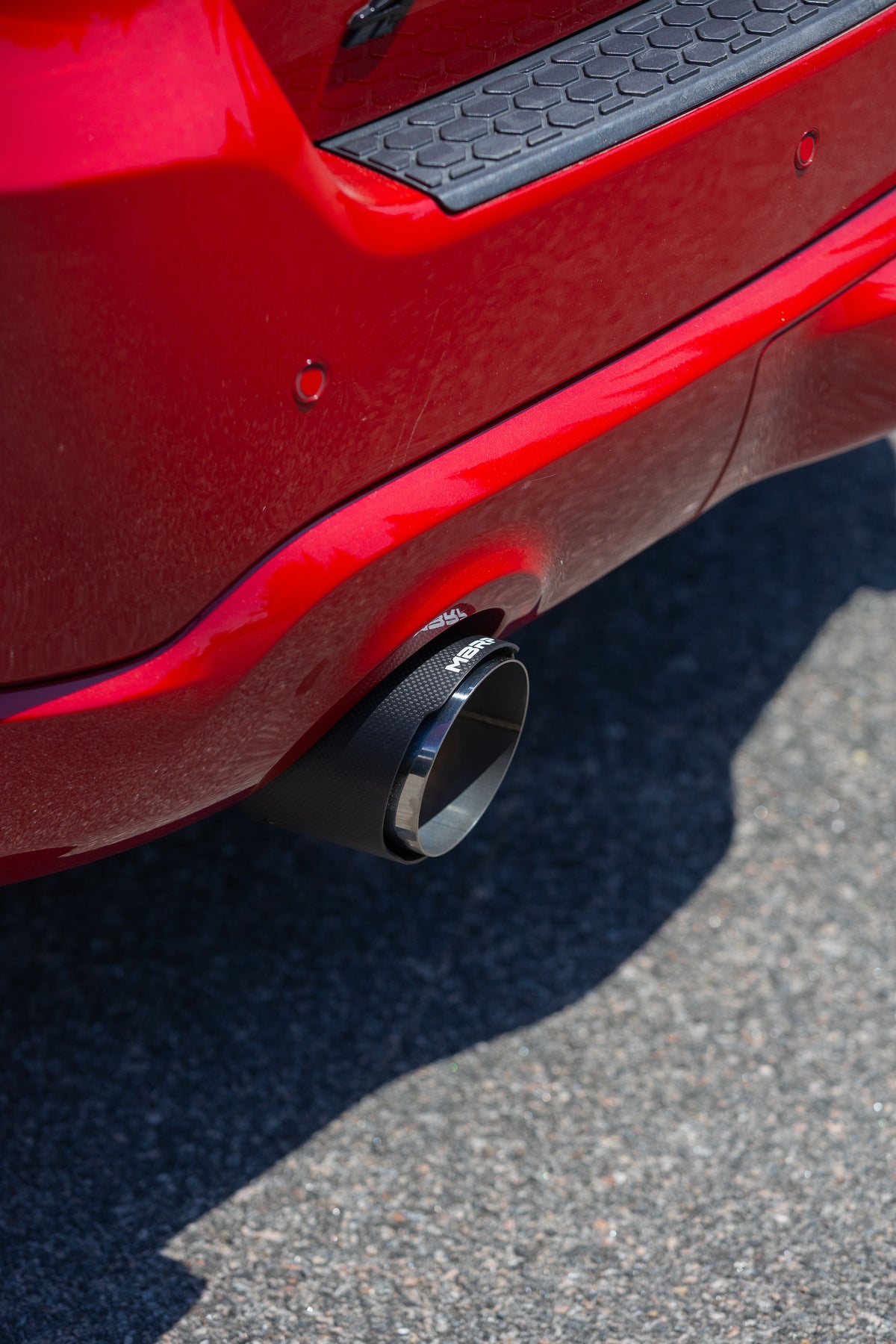 MBRP MBRP 2011 2026 Dodge Durango 5.7L T304 Stainless Steel 3 Cat-Back Dual Split Rear with Carbon Fiber Tips Street Profile S51073CF | S51073CF