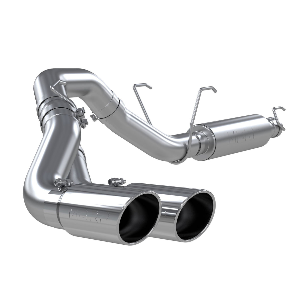 MBRP MBRP 2014 2026 RAM 2500 3500 6.4L T409 Stainless Steel 4 Cat Back Single Side Dual Outlet S5150409 | S5150409