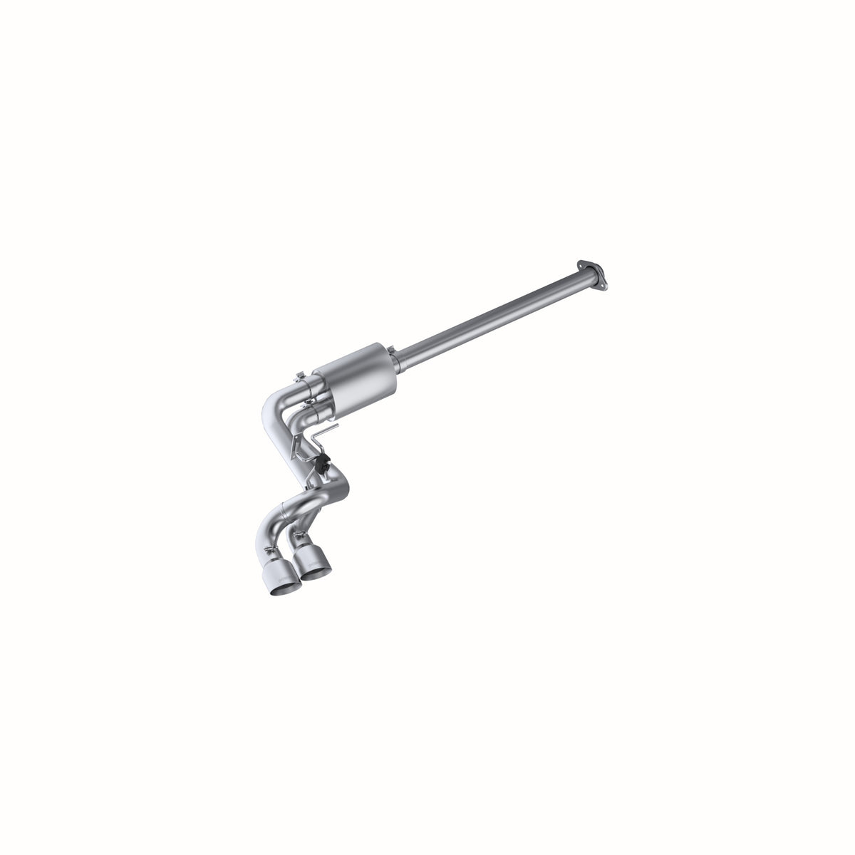 MBRP MBRP 2009 2014 Ford F-150 3.5L EcoBoost 5.0L 3.7L T409 Stainless Steel 3 Cat Back Pre-Axle Dual Outlet S5261409 | S5261409