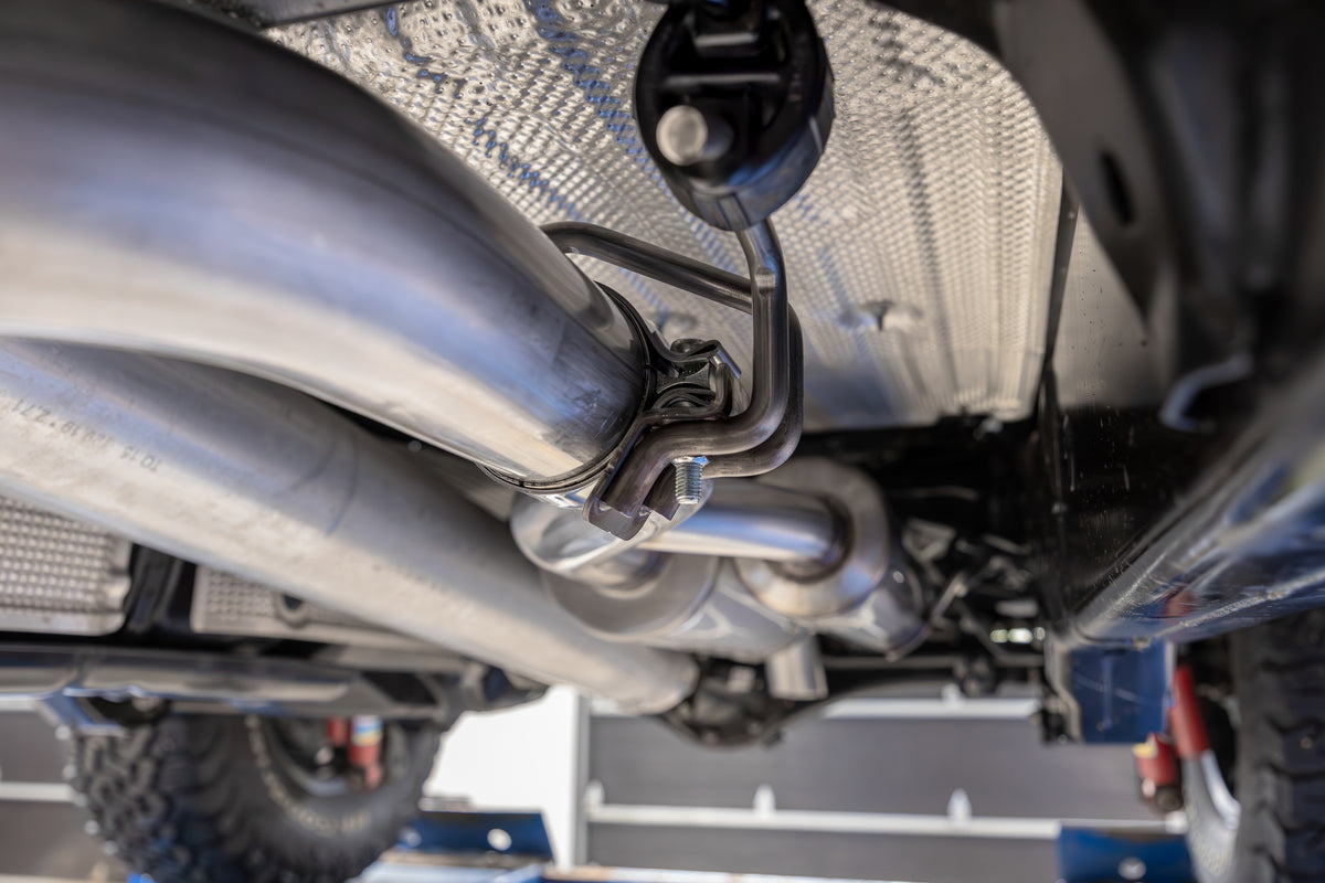 MBRP MBRP 2024 2026 Toyota Tacoma 2.4L T304 Stainless Steel 3 Cat-Back Pre-Axle Turn Down S5325304 | S5325304