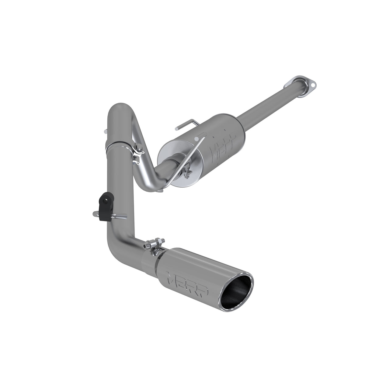 MBRP MBRP 2005 2015 Toyota Toyota Tacoma 4.0L EC CC T409 Stainless Steel 2.5 Cat Back Single Exit S5326409 | S5326409