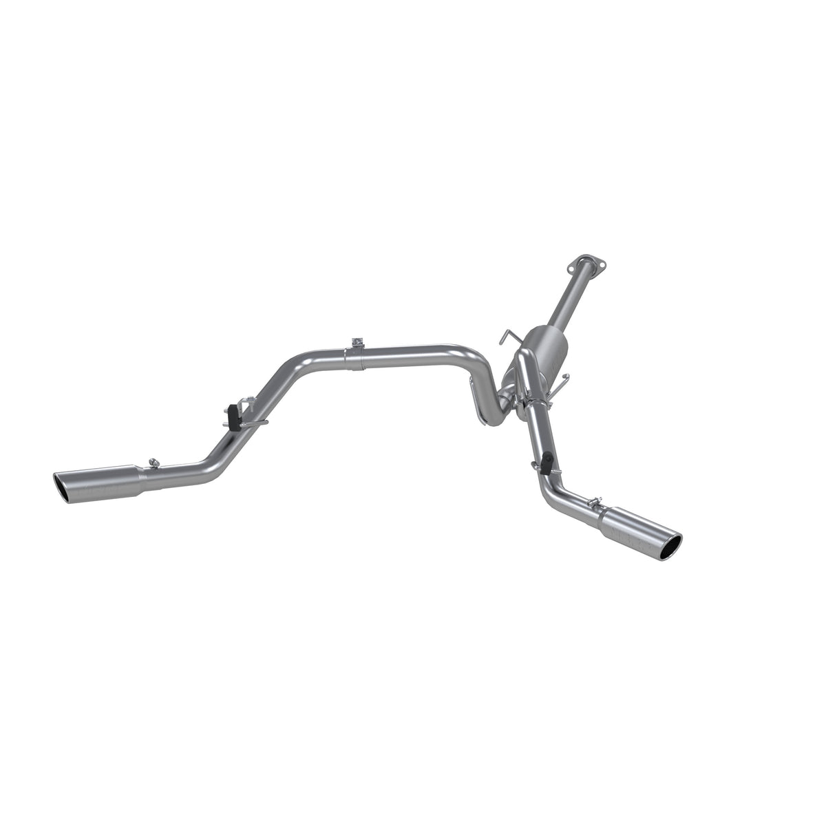 MBRP MBRP 2005 2015 Toyota Toyota Tacoma 4.0L EC CC Aluminized Steel 2.5 Cat Back Dual Split Side S5328AL | S5328AL