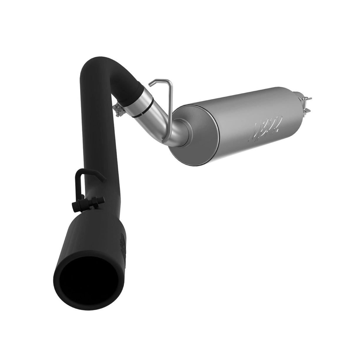 MBRP MBRP 1997 1999 Jeep Wrangler (TJ) Inline-4 2.5L Inline-6 4.0L Black-Coated Aluminized Steel 2.5 Cat Back Single Side S5512BLK | S5512BLK