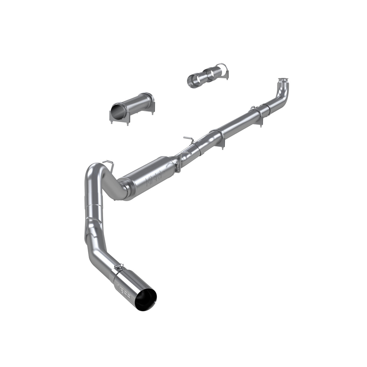 MBRP MBRP 2001 2007 Chevrolet GMC 2500 3500 Duramax EC CC T304 Stainless Steel 4 Cat Back Single Side S6004304 | S6004304