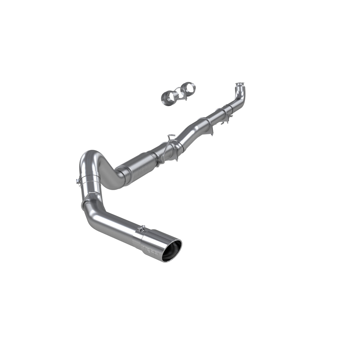 MBRP MBRP 2001 2007 Chevrolet GMC 2500 3500 Duramax Classic EC CC T409 Stainless Steel 5 Cat Back Single Side S60200409 | S60200409
