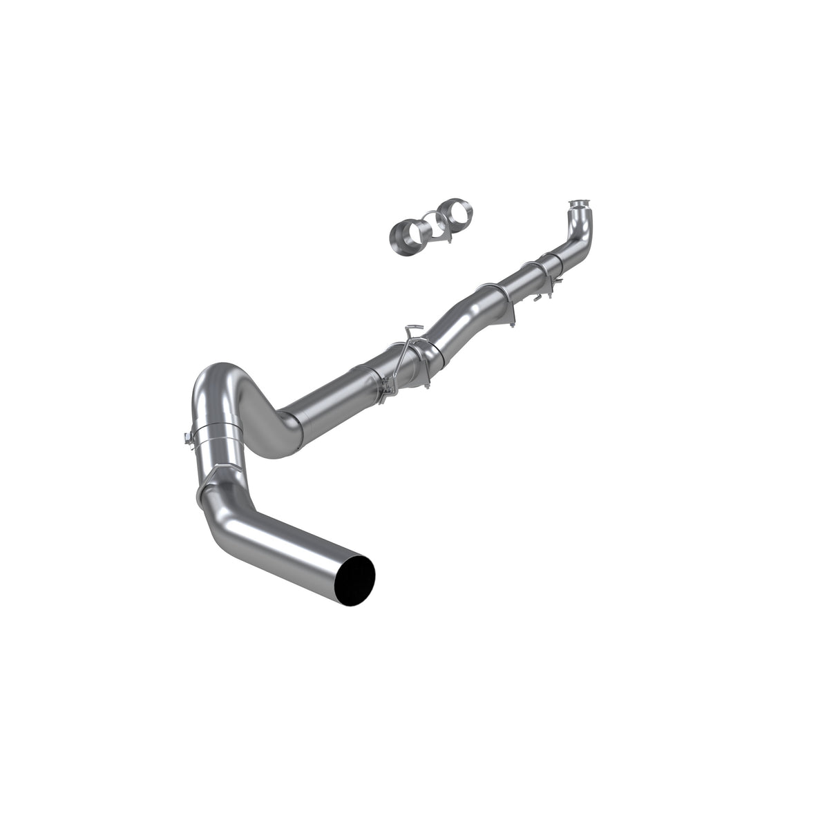 MBRP MBRP 2001 2007 Chevrolet GMC 2500 3500 Duramax Classic EC CC T409 Stainless Steel 5 Cat Back Single Side- No Muffler S60200SLM | S60200SLM