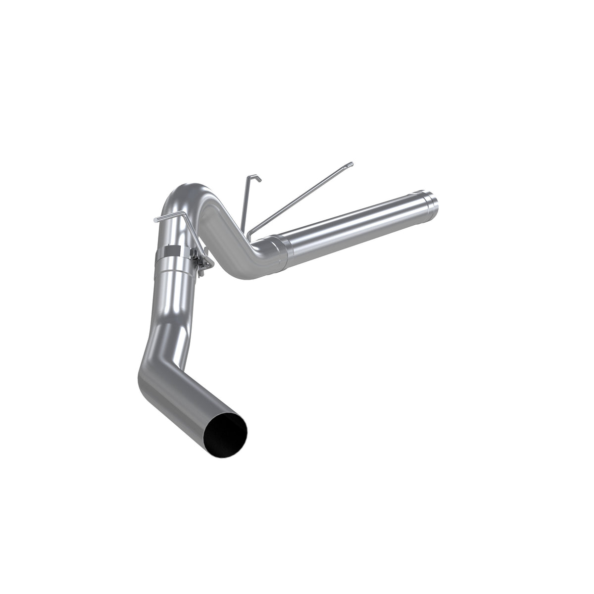 MBRP MBRP 2007 2010 Dodge Ram 2500 3500 Cummins 6.7L Aluminized Steel 4 Filter Back Single Side Exit S6130P | S6130P