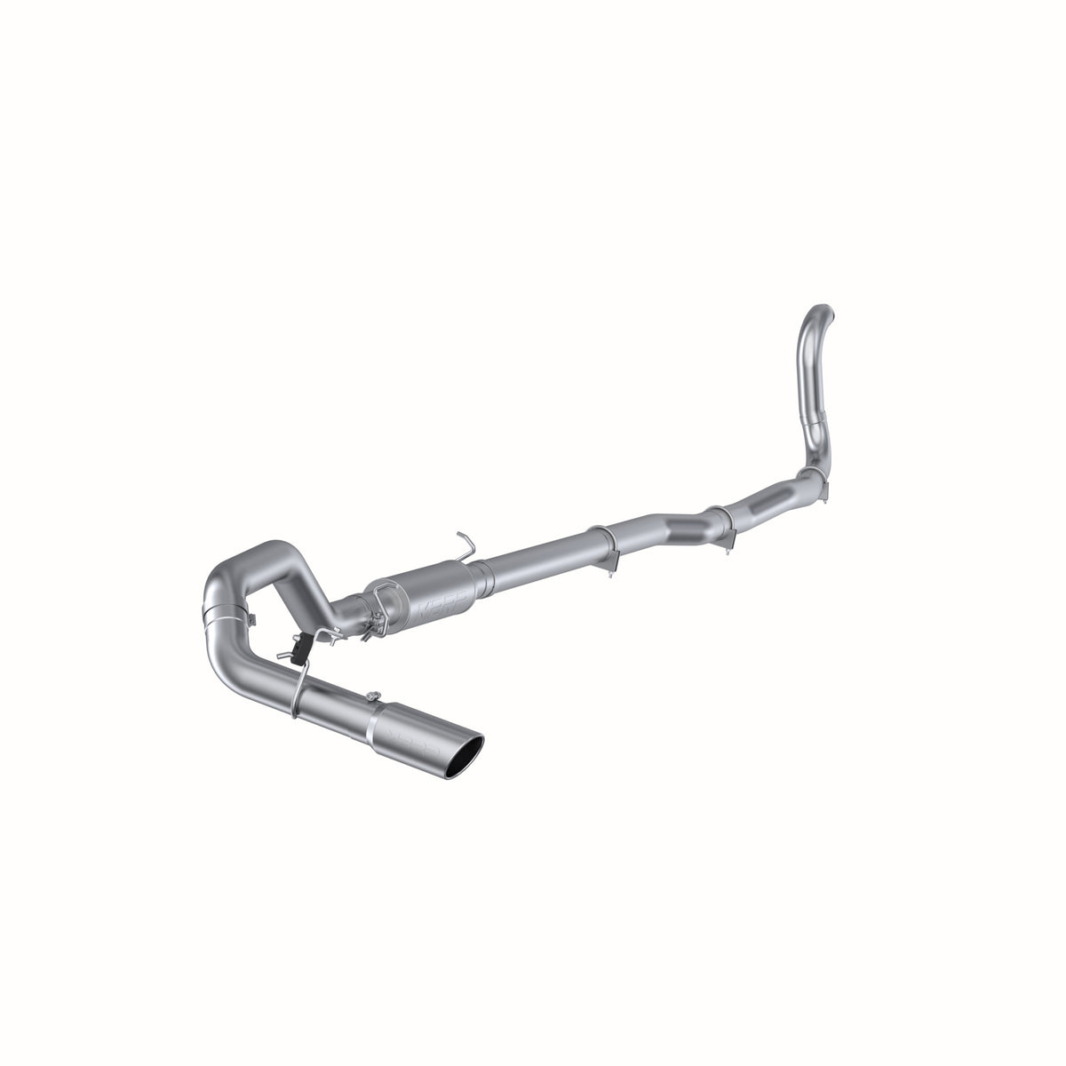 MBRP MBRP 1989 1993 Dodge Ram 2500 3500 Cummins (2WD only) Aluminized Steel 4 Turbo Back; Single Side Exit S6148AL | S6148AL
