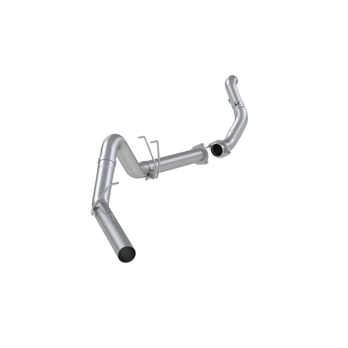 MBRP MBRP 2011 2014 Ford F-250 F-350 F-450 6.7L PowerStroke CC SC Aluminized Steel 4 Fitler Back Single Side Exit - no muffler - with Carb Approved Downpipe EO# D-763-1 S6284PLM | S6284PLM