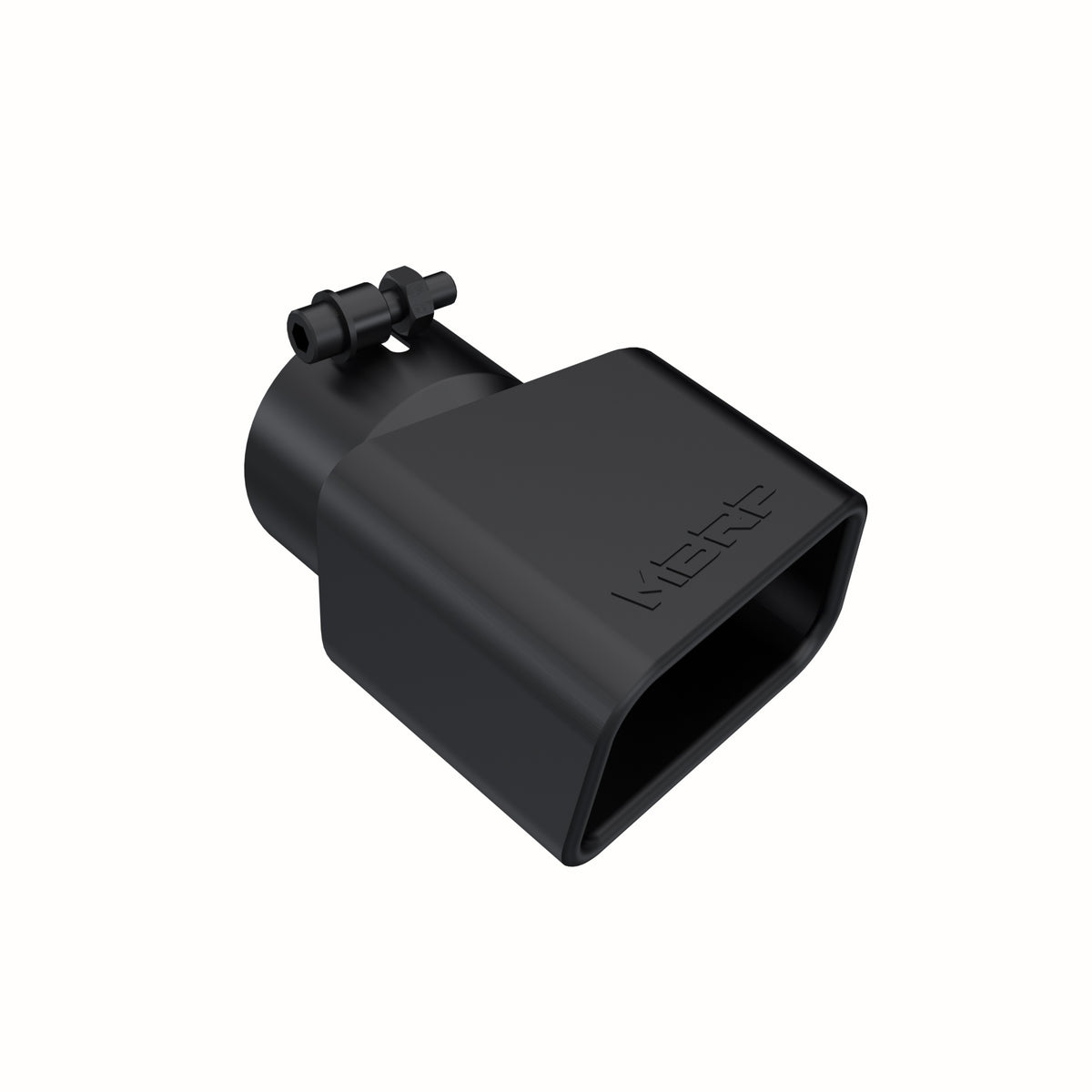 MBRP MBRP Black Coated Tip; 4.75 x 3 ; Rectangle Angled Cut; 3 ID; Passenger Side; 7.375 length T5120BLK | T5120BLK