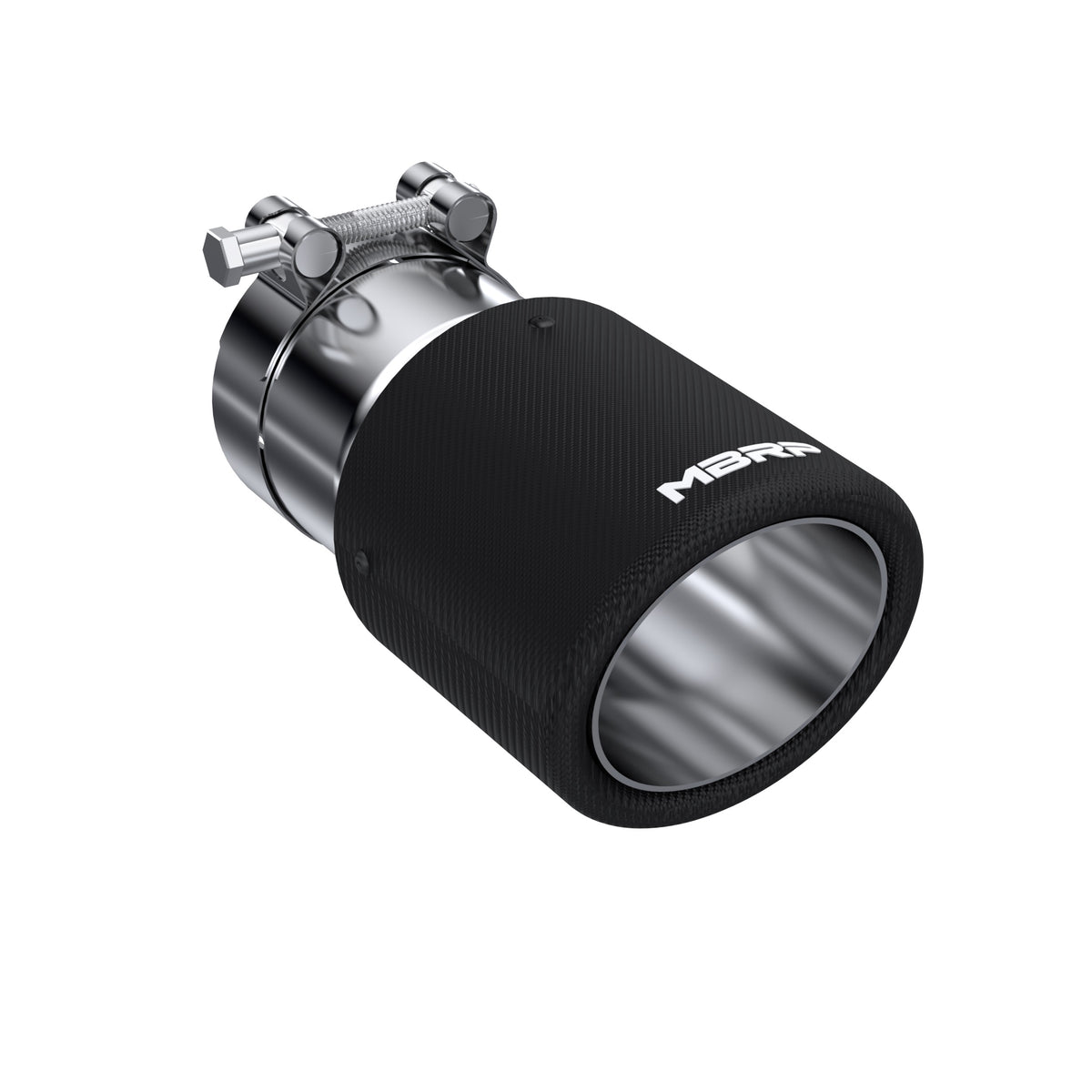 MBRP MBRP Carbon Fiber Tip; 4 OD; Dual Wall Angled; 3 inlet; 7.7 length T5122CF | T5122CF